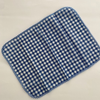 INDIVIDUAL XADREZ AZUL/BRANCO