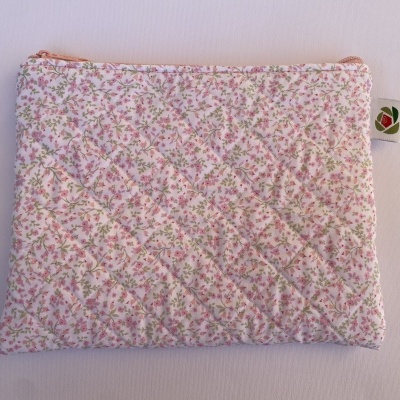 BOLSA MULTI-USOS FLORAL ROSA