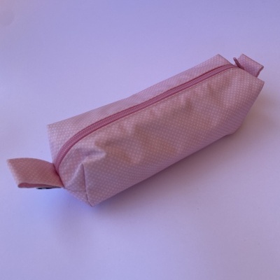 ESTOJO PLASTIFICADO ''ROSA CLARO''