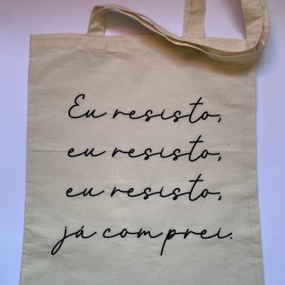 TOTE BAG “EU RESISTO”