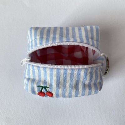 BOLSA PORTA-CHAVES CEREJAS