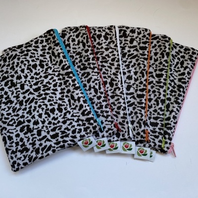 BOLSA PADRÃO ANIMAL AZUL