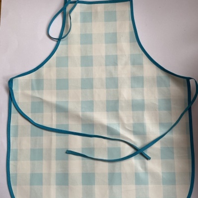 AVENTAL PLASTIFICADO CRIANÇA ''TURQUESA''