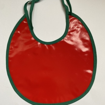 BABETE PLASTIFICADO REDONDO ''ENCARNADO''