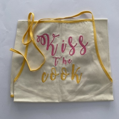 AVENTAL ''KISS THE COOK''