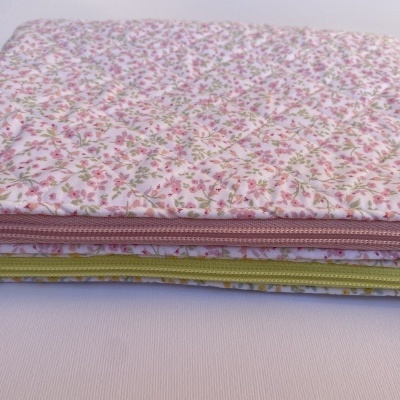 BOLSA MULTI-USOS FLORAL ROSA