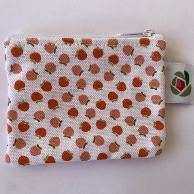 BOLSINHA PÊSSEGOS ESTAMPADA