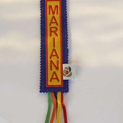 MARCADOR DE LIVRO ''MARIANA''