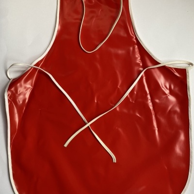 AVENTAL CRIANÇA PLASTIFICADO ''ENCARNADO''