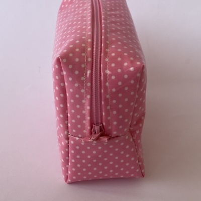 NÉCESSAIRE PLASTIFICADA ROSA