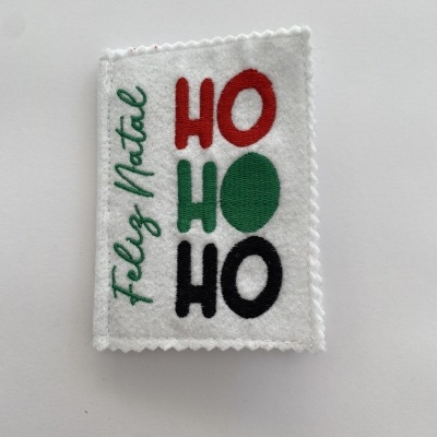 PORTA-AGULHAS BRANCO ''HOHOHO''