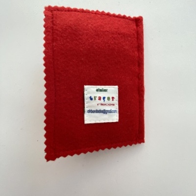 PORTA-AGULHAS ENCARNADO ''HOHOHO''