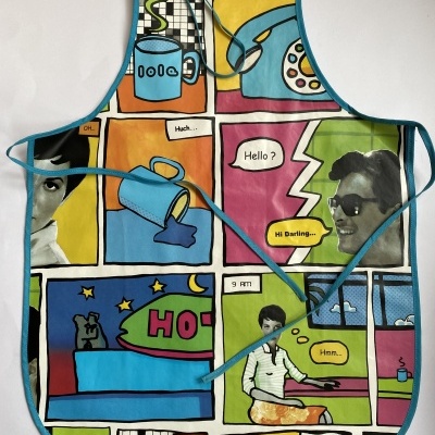 AVENTAL PLASTIFICADO CRIANÇA ''BANDA DESENHADA''