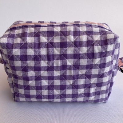 NÉCESSAIRE XADREZ ROXO