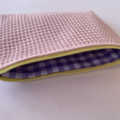 BOLSA MULTI-USOS WAFFLE ROSA