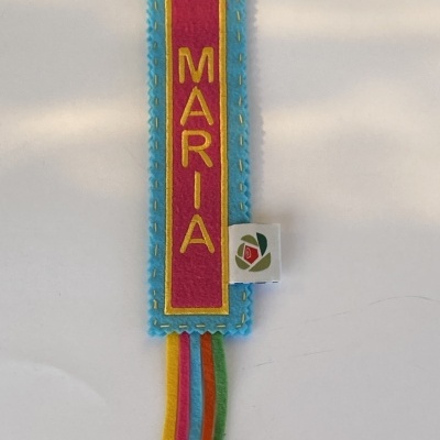 MARCADOR DE LIVRO ''MARIA''