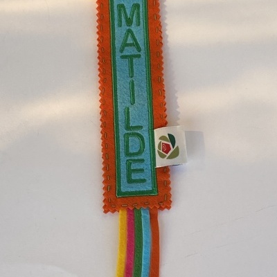 MARCADOR DE LIVRO ''MATILDE''