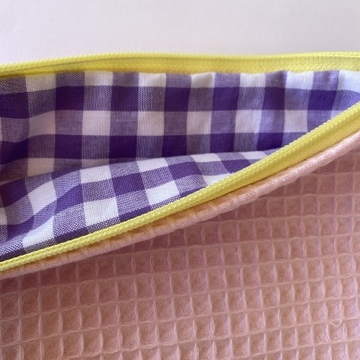 BOLSA MULTI-USOS WAFFLE ROSA