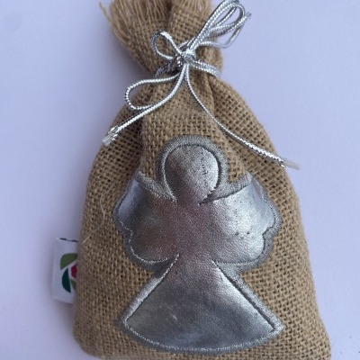 SAQUINHO COM ALFAZEMA ''ANJINHO''