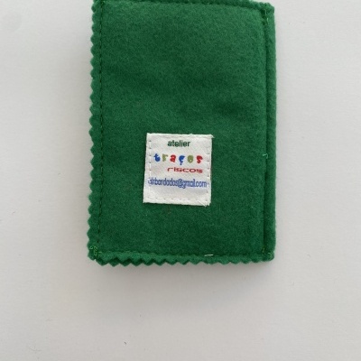 PORTA-AGULHAS VERDE ''HOHOHO''