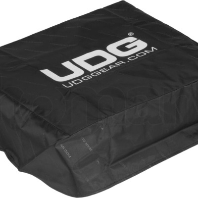 Capa protectora preta com logo UDG