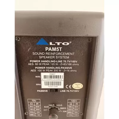 Coluna ALTO PAM5T - Par