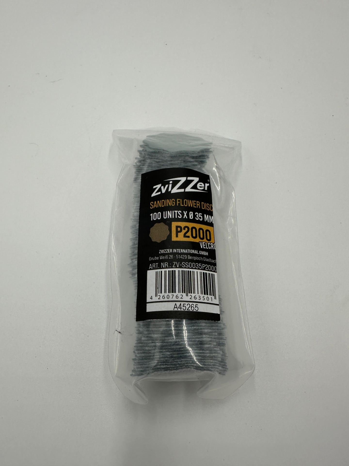 Lixa&#x20;Flower&#x20;Disc&#x20;35MM&#x20;Sanding&#x20;Pyramid&#x20;Technology