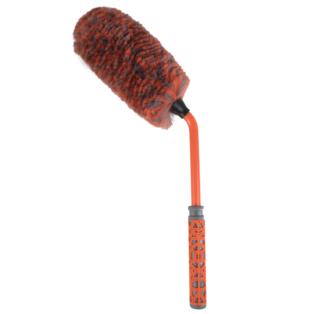 Escova Angular Microfibra para Jantes Longa