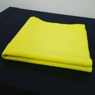 Microfibra sem costuras amarela