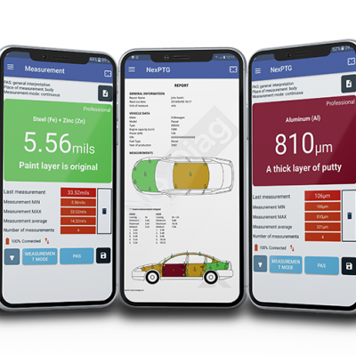 NEXDIAG&#x20;PROFISSIONAL&#x20;&#x2013;&#x20;Medidor&#x20;de&#x20;Espessura