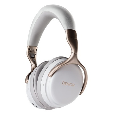 DENON AH-GC30NC - Auscultadores com Cancelamento de Ruído e Bluetooth em BRANCO