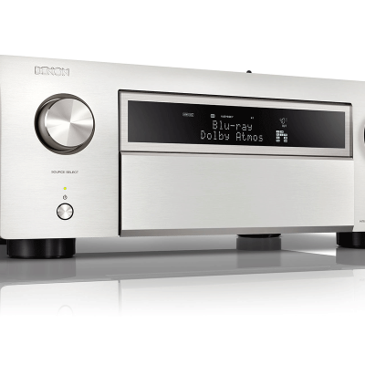 DENON AVC-X6700H - Amplificador AV 11.2 com Bluetooth e HEOS Integrado em SILVER