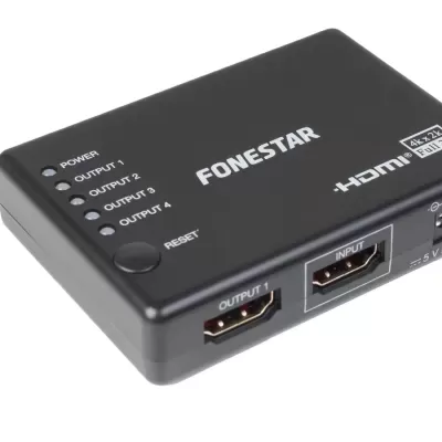 FO-554 Distribuidor amplificador HDMI 1 x 4. HDMI FONESTAR