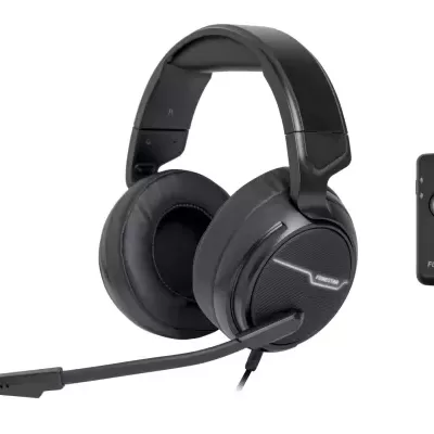 WIN-U Auscultadores over ear gaming com microfone ajustável FONESTAR