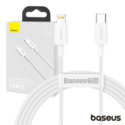 Cabo USB-C / Lightning Macho 1.5m 20W BASEUS