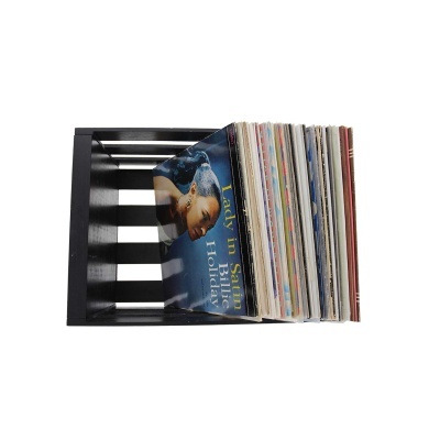 VINYL BOX STORAGE 120 BLACK - VBS 120 BL Enova hifi