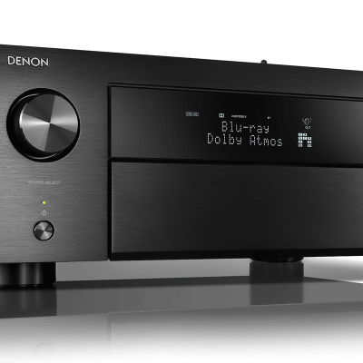 DENON AVC-X4700H - Amplificador AV 9.2 com Bluetooth e HEOS Integrado em PRETO