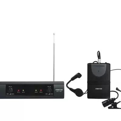 MSH-209 Sistema de microfones sem fios VHF 2 canais FONESTAR