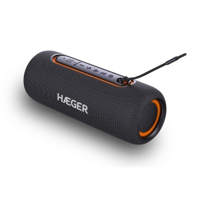 HAEGER LIGHT BOOM * Coluna Bluetooth portátil 2" -  10W