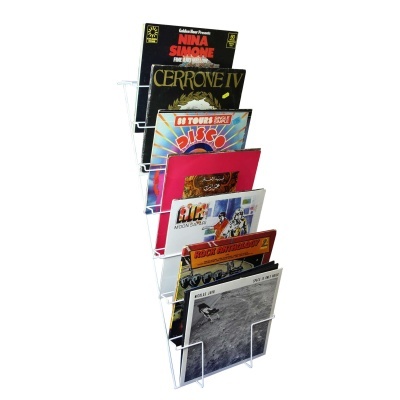 SUPPORT MURAL 60 VINYLES BLANC - VWM 60 WH Enova hifi