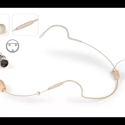 FCM-930A-MC3 Microfone de condensador de cabeça FONESTAR