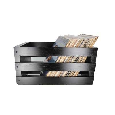 VINYL BOX STORAGE 120 BLACK - VBS 120 BL Enova hifi