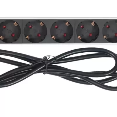 FRP-8MC14 Regleta de corriente para rack 19'' 1 U FONESTAR