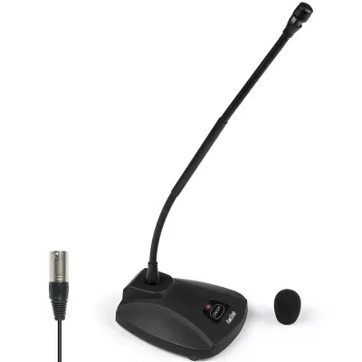 FCM-766 Microfone de condensador unidirecional de mesa FONESTAR