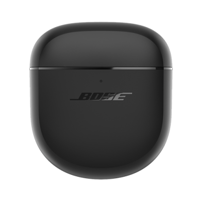 Estojo preto fosco para auriculares BOSE com logótipo