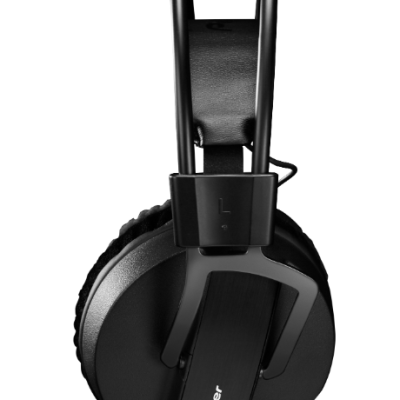 Auricular preto Pioneer com almofada e arco ajustável