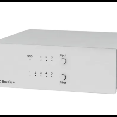 Pro-ject Audio DAC Box S2 + - High End 32/768 DSD512, MQA D/A Converter