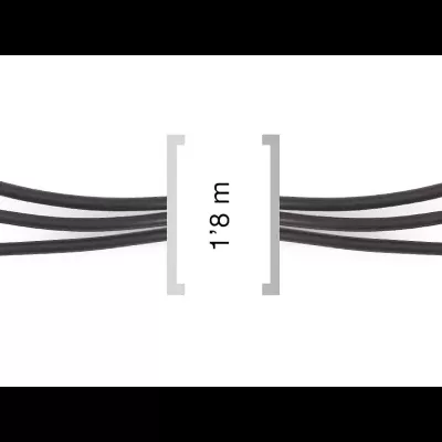 SV-696-2 Cable de vídeo RCA macho vídeo + 2 RCA macho audio estéreo a RCA macho vídeo + 2 RCA macho audio estéreo FONESTAR