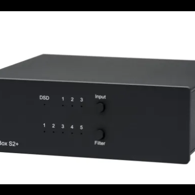 Pro-ject Audio DAC Box S2 + - High End 32/768 DSD512, MQA D/A Converter