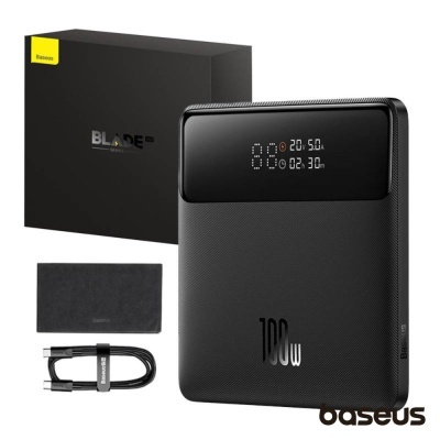 Powerbank 20000mAh PD QC USB-C 100W BLADE BASEUS